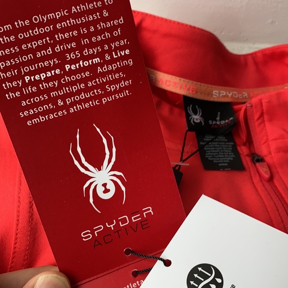 New Spyder Ladies' Freestyle Half-Zip Pullover pink size L ⭐️⭐️⭐️⭐️ - Picture 8 of 17